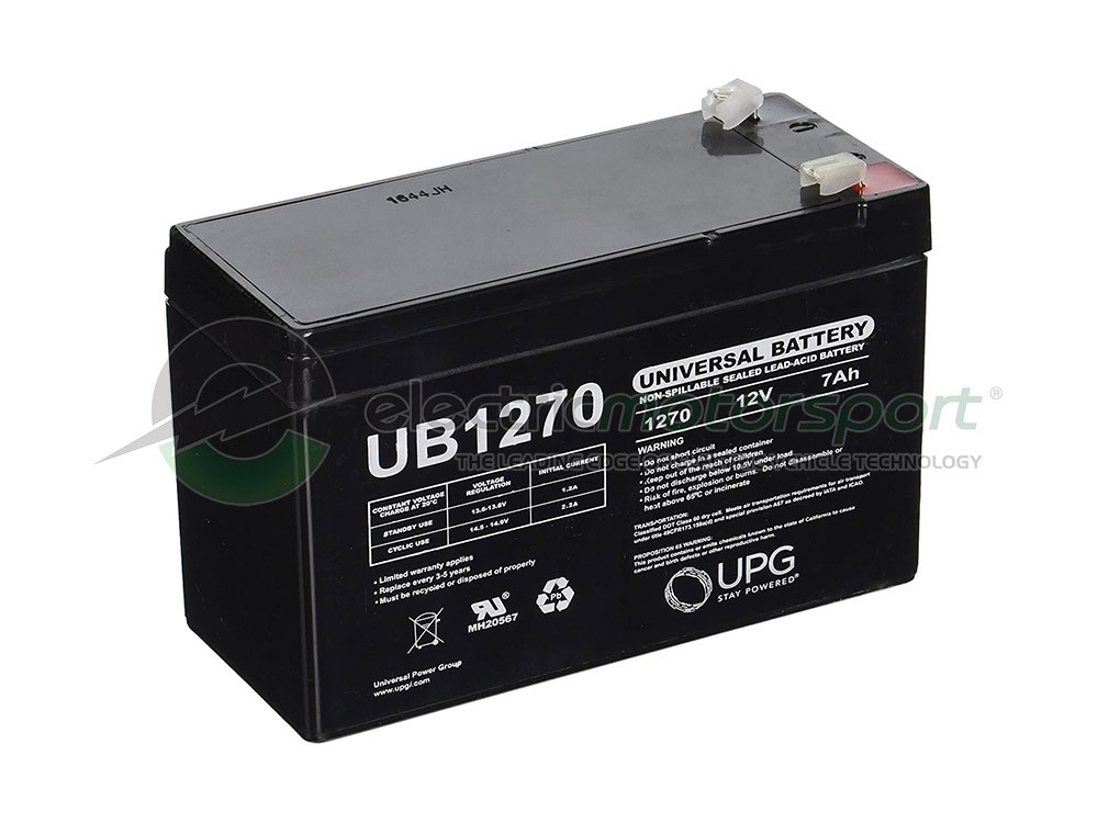 UPG 12V 7Ah UB1270 40800 Sealed Lead Acid AGM Battery 