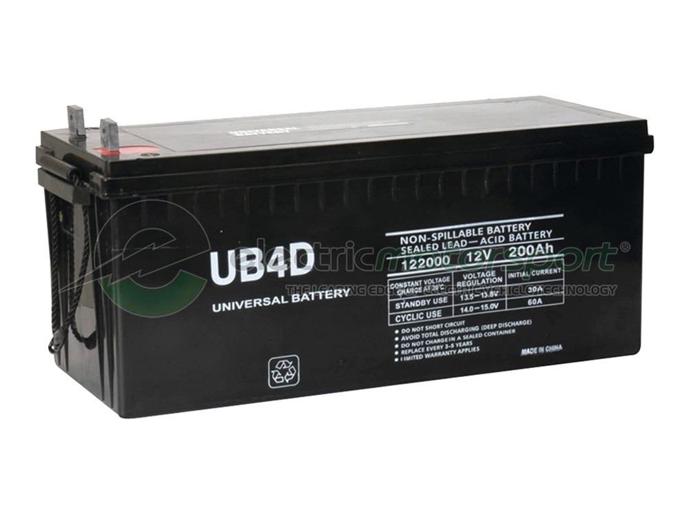 UPG 12V 200Ah UB-4D 45965 Sealed Lead Acid AGM Battery 