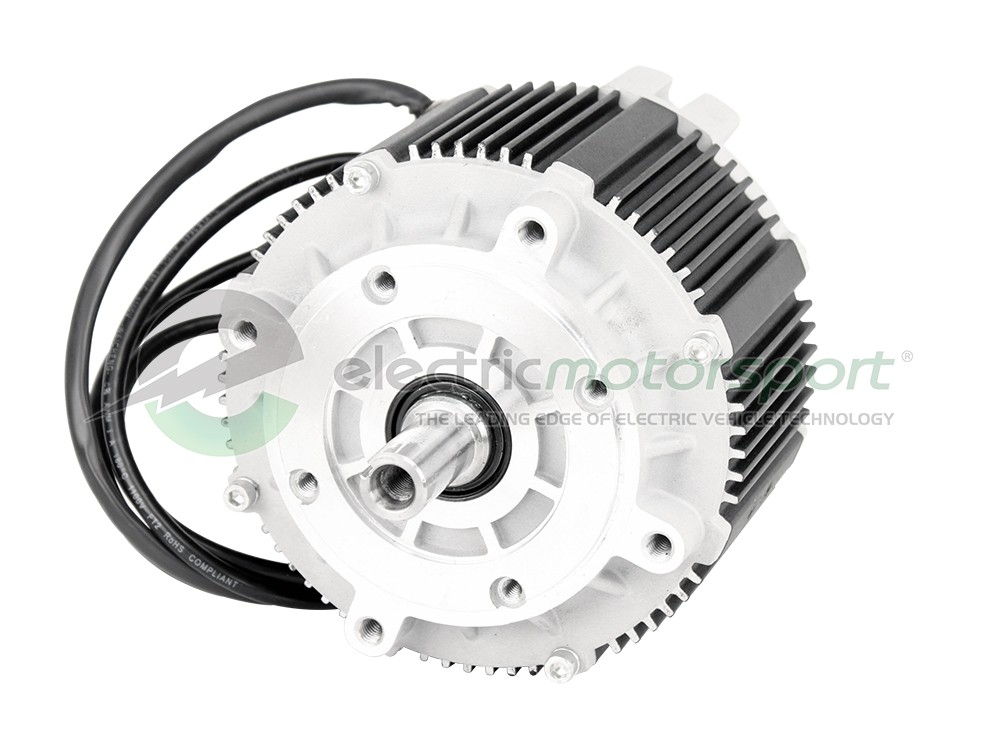 ME1718 Brushless PMSM SIN-COS Motor 60-72V 6kW Continuous IP65