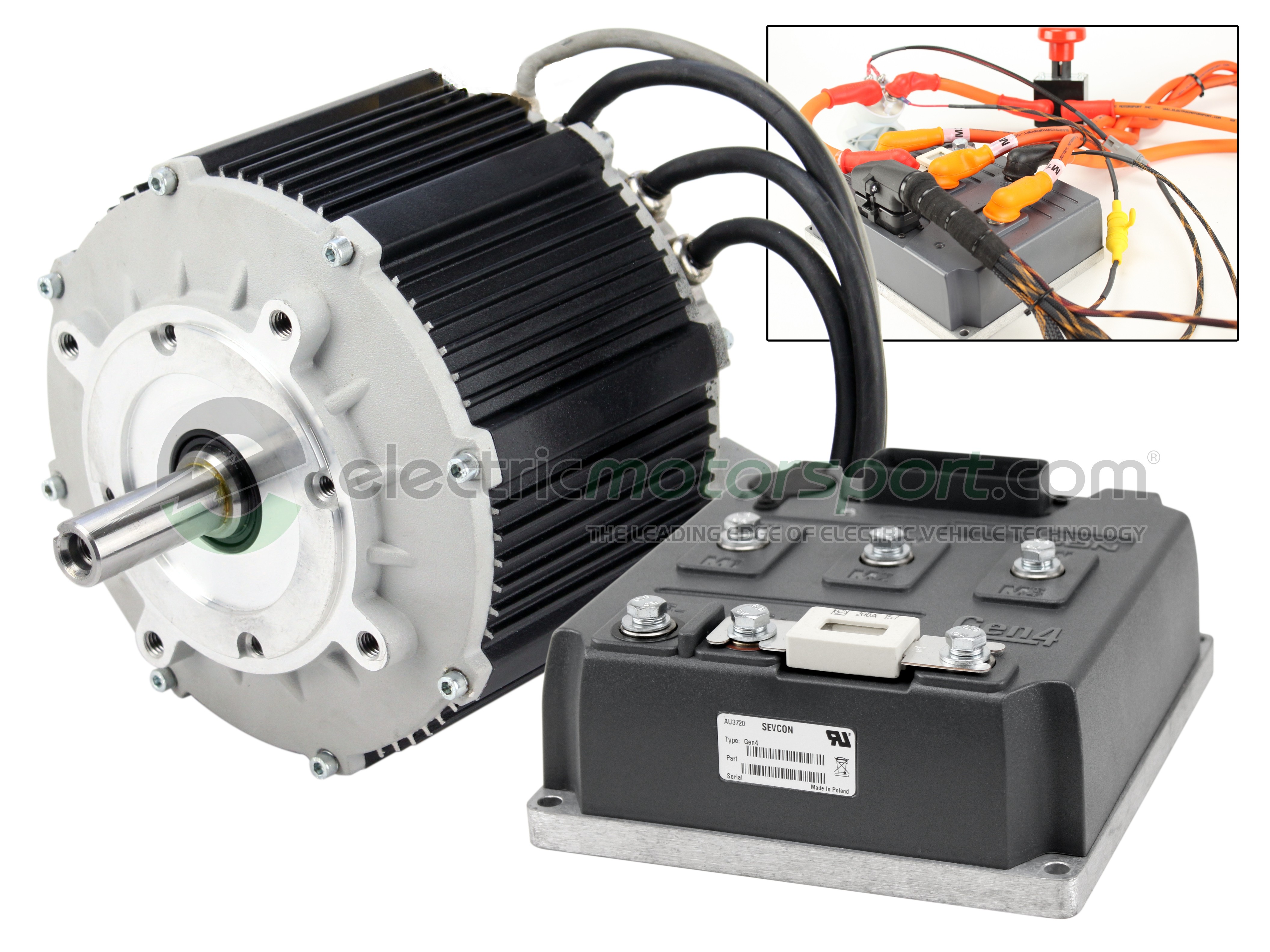ME1718 Convection Cooled 36/48V 275A Motor Drive System