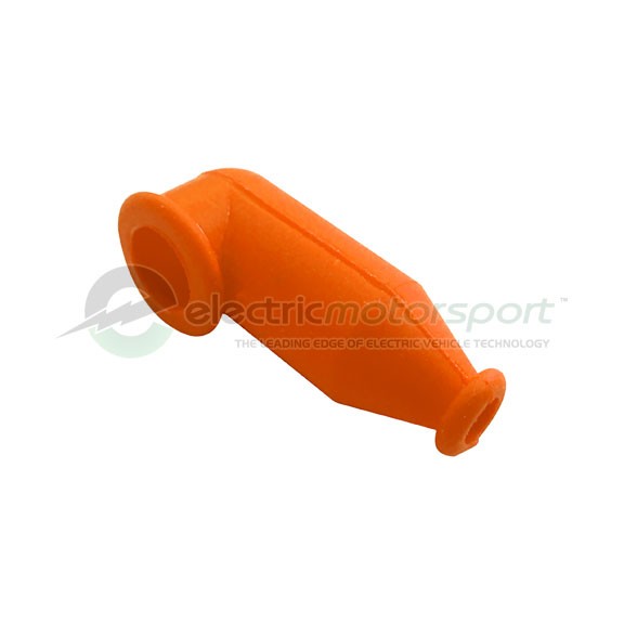Silicone Rubber Terminal Boot - Bright Orange