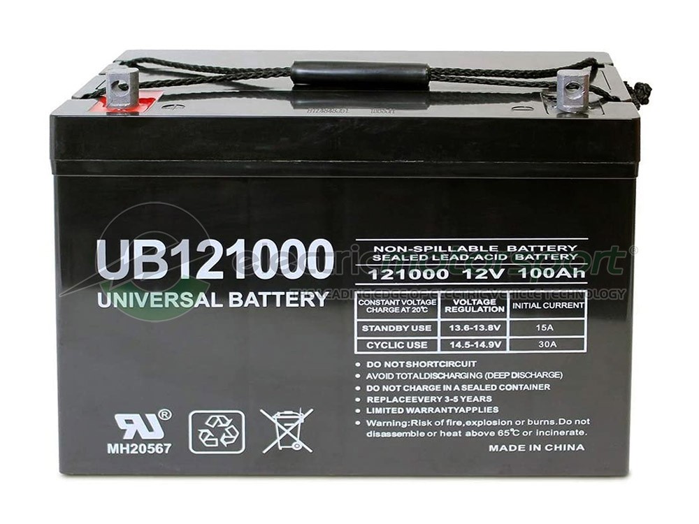 UPG 12V 100Ah UB121000 (Group 27) 45978 Sealed Lead Acid AGM Battery 